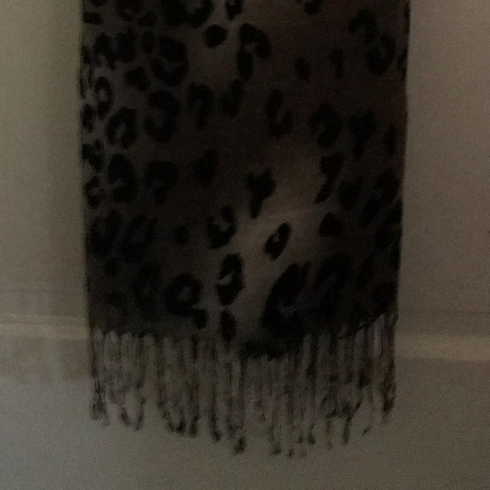 Leopard Print Scarf